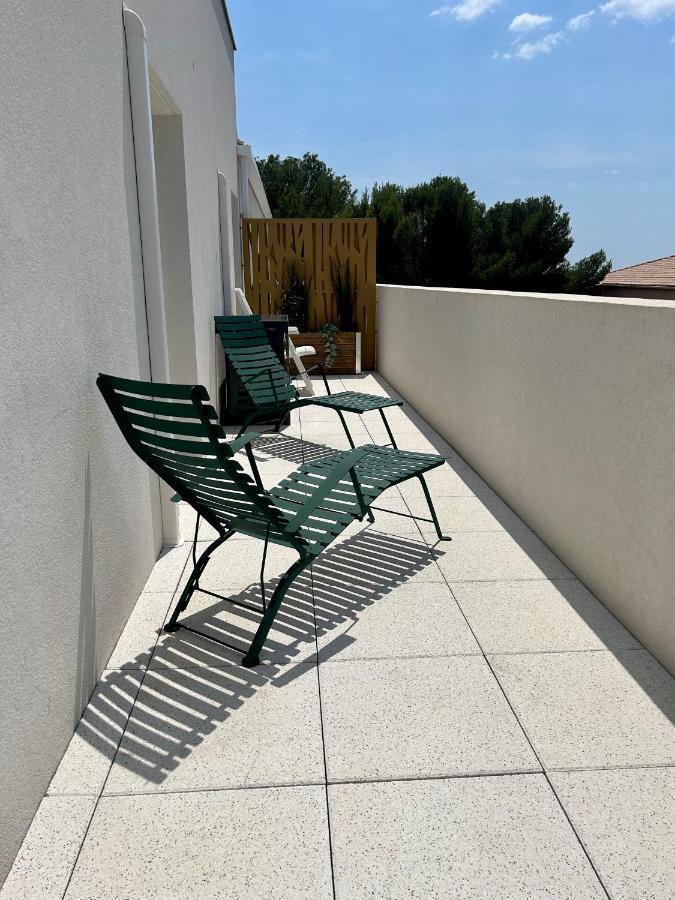Blue Note -4 Etoiles-Terrasse Vue-2 Parking Apartment Баларюк-ле-Бен Екстериор снимка