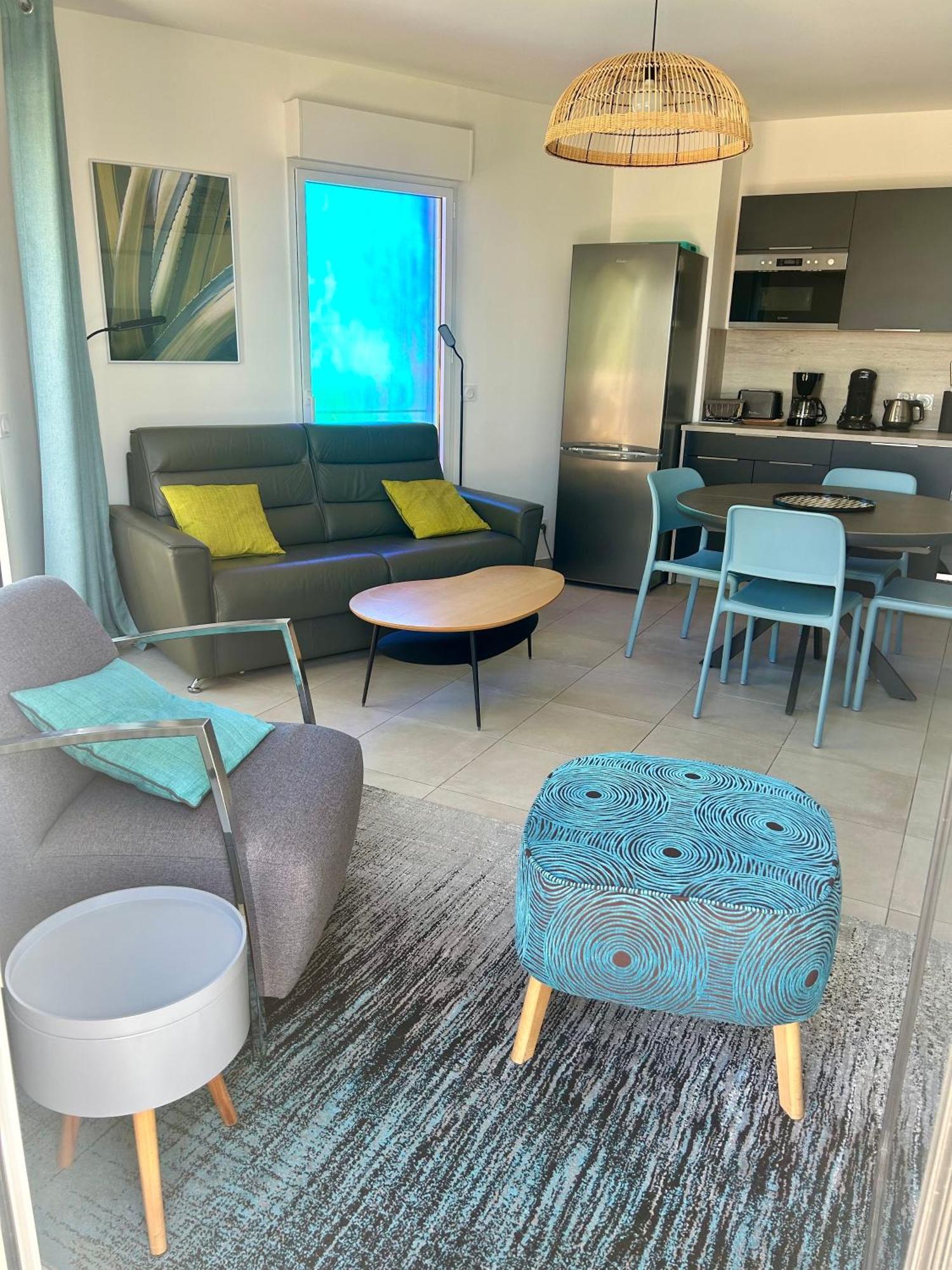 Blue Note -4 Etoiles-Terrasse Vue-2 Parking Apartment Баларюк-ле-Бен Екстериор снимка